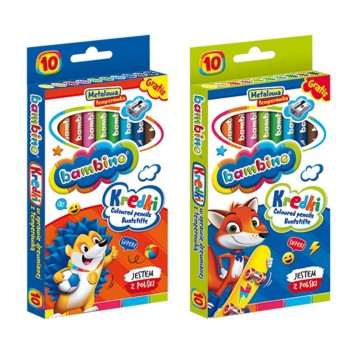 KREDKI BAMBINO 10KOL JUMBO +TEMP. 0331 A'8