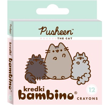 KREDKI BAMBINO 12 kol. PUD. PUSHEEN 2066