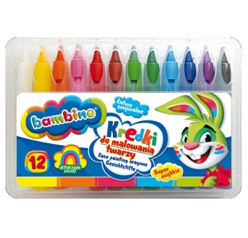 KREDKI BAMBINO DO MALOWANIA TWARZY 12KOL. 5046