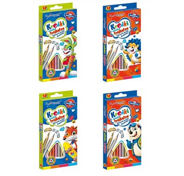 KREDKI BAMBINO OŁÓWKOWE 12KOL 18CM 2038 A''10