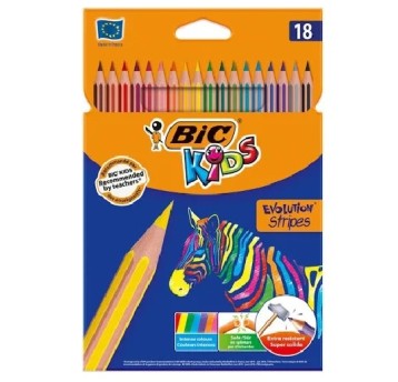 KREDKI BIC EVOLUTI WYMAZYWALNE ILLUSION 18KOL 1845