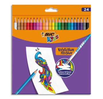 KREDKI BIC EVOLUTION ILLUSION 24KOL. 0900