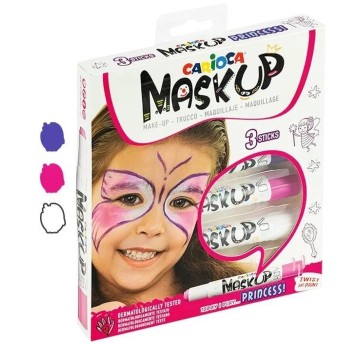 KREDKI DO TWARZY CARIOCA PRINCESS 3KOL 43049