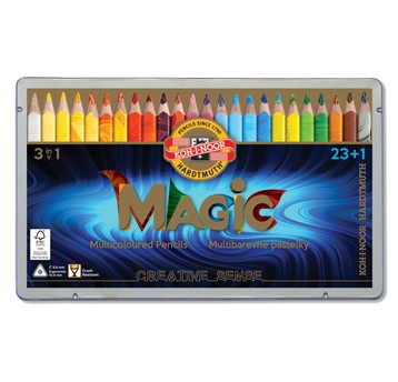 KREDKI MAGIC TRIO 3408/24 23+ 1 KOL. OP.METAL.1514