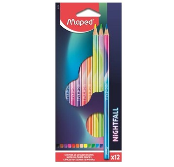 KREDKI NIGHTFALL 12 SZT. PUDEŁKO Z ZAW. 7005 A'12