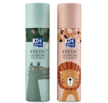 KREDKI OŁÓWKOWE OXF KIDS TUBA 24+2 400174527