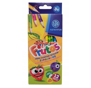 KREDKI OŁÓWKOWE ZAPACH.TRÓJK. ASTRAFUN FRUTOS