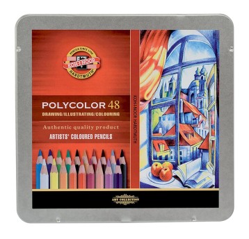 KREDKI POLYCOLOR 3826 48 KOL.OP. METAL. 1413