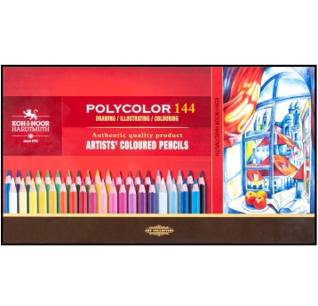 KREDKI POLYCOLOR 3828 144 KOL.OP. METAL.5503