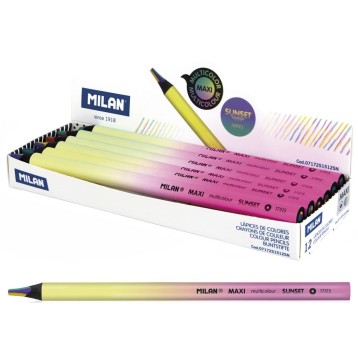 KREDKI SUNSET MULTICOLOR MAXI A'12 7266