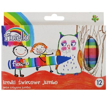 KREDKI ŚWIECOWE 12 JUMBO GRAND 170-1384