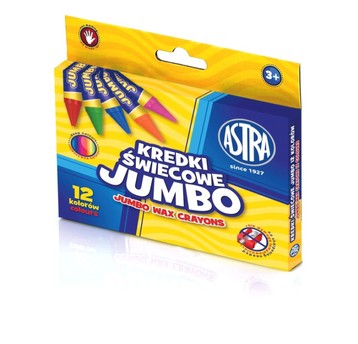 KREDKI ŚWIECOWE JUMBO 12KOL 316118005