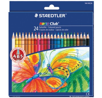 KREDKI SZKOLNE NORIS CLUB 24 KOL S144 NC24 4152