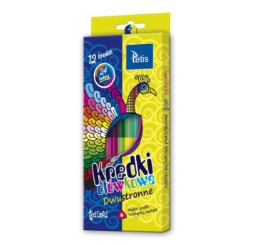 KREDKI TETISKI TRÓJKĄTNE DWUSTRONNE 12/24KOL.1472