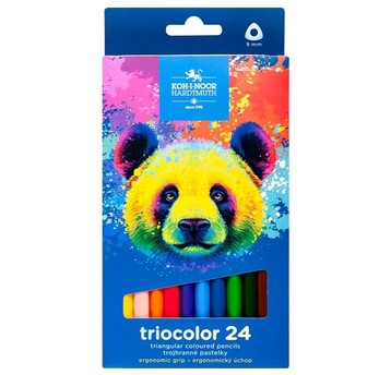 KREDKI TRIOCOLOR 3144 24 KOL. 9 MM NIEDŹWIEDŹ 3040
