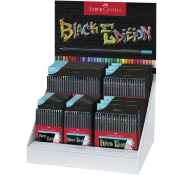 KREDKI TRÓJKĄTNE BLACK EDITION DISPLAY NALADOWY