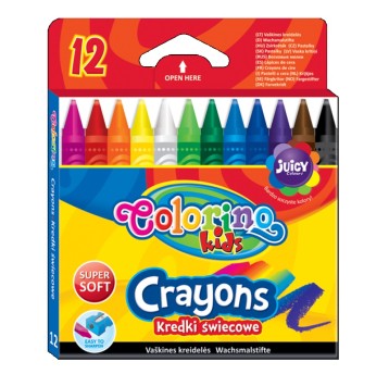 KREDKI WOSKOWE 12-KOL COLORINO PATIO a"12
