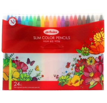 KREDKI WYKRĘCANE ARDOR 24 KOLORY 1778