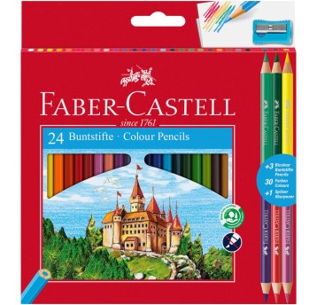 KREDKI ZAMEK 24 KOL = 3 KRED DWUSTR.+TEMP 5564