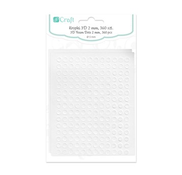 KROPKI 3D 5 X 2 MM, 360 SZT.9990