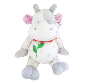 KRÓWKA SZARA Z KWIATKIEM 50CM CREATOR 832/4