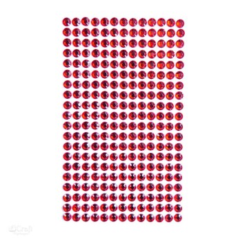 KRYSZTAŁKI SAMOPRZYLEPNE 6MM 260 SZT.RED 4264