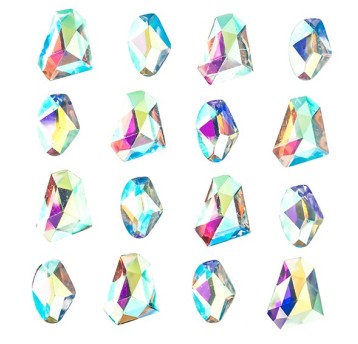 KRZYSZTAŁKI SAMOPRZYLEPNE 16 NIEREGULARNE 3400