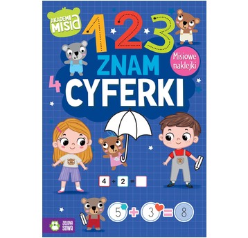 KSIĄŻECZKA Akademia Misia. Znam cyferki 5657