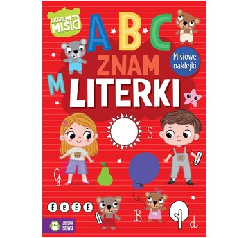 KSIĄŻECZKA Akademia Misia. Znam literki 5671