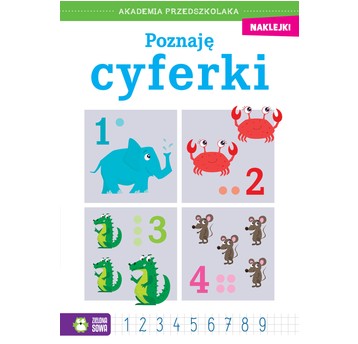 KSIĄŻECZKA Akademia przedszkolaka. Poznaję cyferki