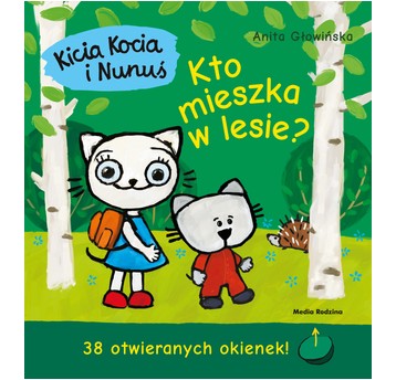 KSIĄŻECZKA KICIA KOCIA I NUNUŚ KTO MIESZKA W LESIE