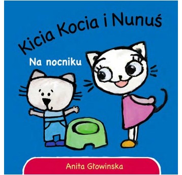 KSIĄŻECZKA KICIA KOCIA I NUNUŚ NA NOCNIKU 4158