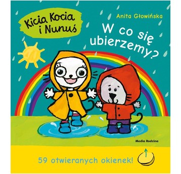 KSIĄŻECZKA KICIA KOCIA I NUNUŚ W CO SIĘ UBIERZEMY