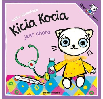 KSIĄŻECZKA KICIA KOCIA JEST CHORA 8682
