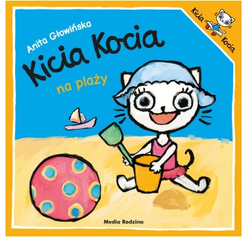 KSIĄŻECZKA KICIA KOCIA NA PLAŻY 8347