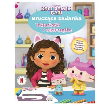 KSIĄŻECZKA KOCI DOMEK GABI MRUCZĄCE ZADANKA