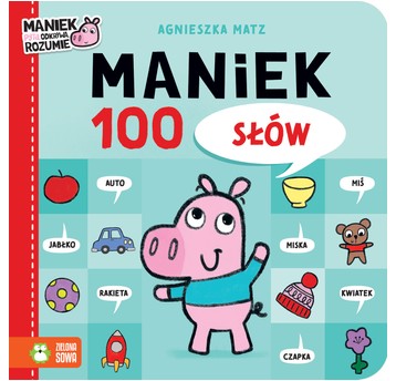 Książeczka Maniek. 100 słów 0334