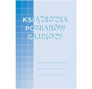 KSIĄŻECZKA POMIARÓW GLUKOZY 6002