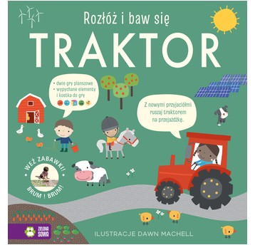 KSIĄŻECZKA ROZŁÓŻ I BAW SIĘ.TRAKTOR 6920