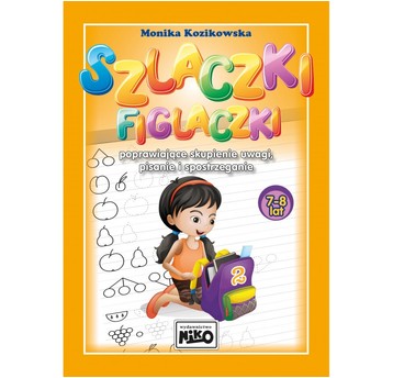 KSIĄŻECZKA Szlaczki figlaczki-poprawiające skupien