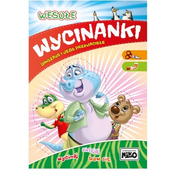 KSIĄŻECZKA Wesołe wycinanki Dinozaur i jego przy