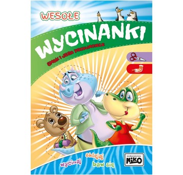 KSIĄŻECZKA Wesołe wycinanki Smok i jego przyjaciel