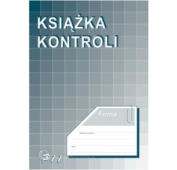 KSIĄŻKA KONTROLI A4 P11