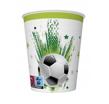 KUBECZKI PAPIEROWE DAISY 250ML 8SZT.CHŁOPI 037201