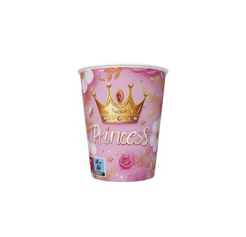 KUBECZKI PAPIEROWE DAISY 250ML 8SZT OGÓLNE 040801