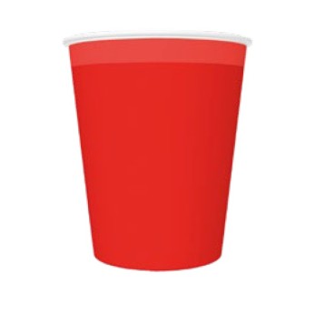 KUBECZKI PAPIEROWE MAKI 250ML 8SZT UNI. 000700