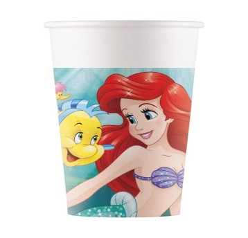 KUBECZKI PAPIEROWE PARTY DISNEY 200ML 8SZT