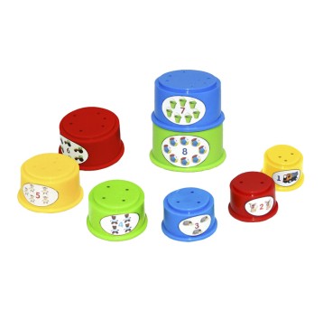 KUBECZKI- PIRAMIDKA EDUKACYJNA 8EL. 42330