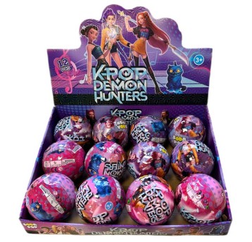 KULA Z FIGURKĄ K-POP DEMON HUNTERS A"12 9375