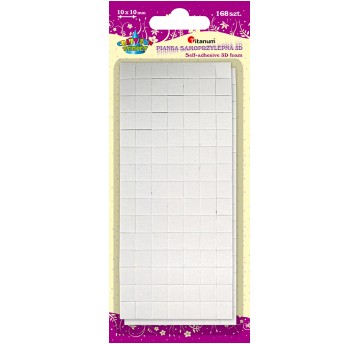 KWADRATY DWUSTR.KLEJ EB886